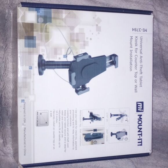 Mount-It! Secure Universal Tablet POS Locking Tablet Stand MI-3784 NWT - Picture 9 of 9